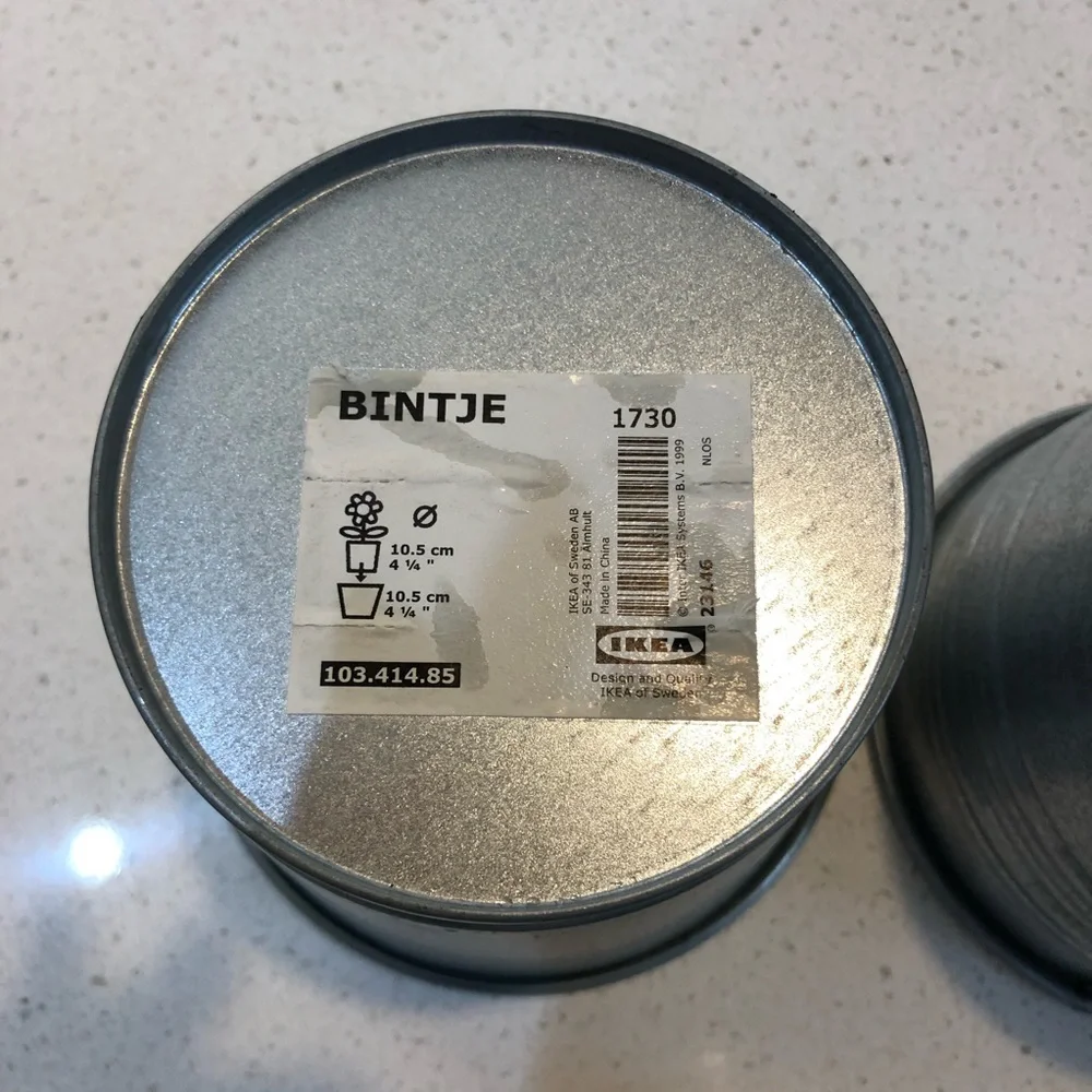 Ikea plant pot indoor outdoor socket and bintje